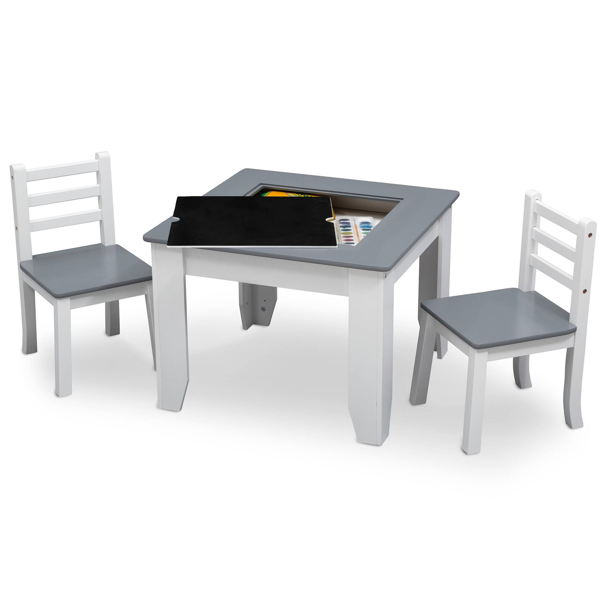 Chelsea Gray Table & Chair Set